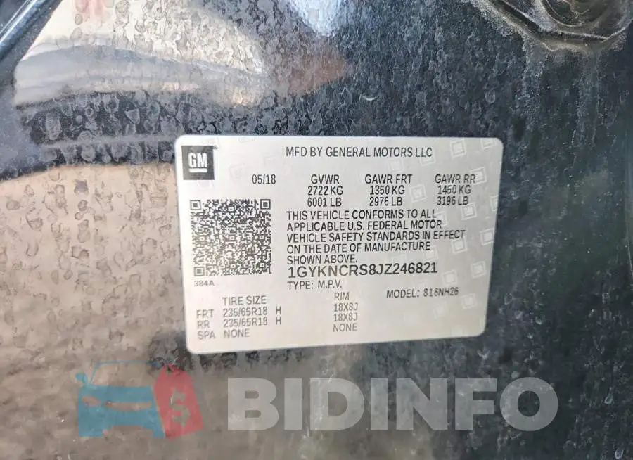 1GYKNCRS8JZ246821 Photo# 14