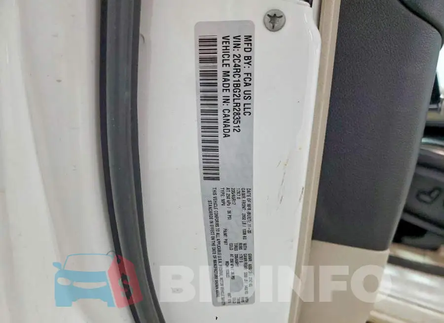 2C4RC1BG2LR283512 Photo# 13