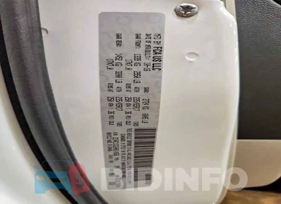 2C4RC1DG3HR614568 Photo# 13