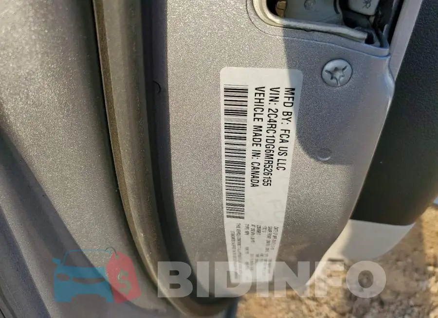 2C4RC1DG6MR526155 Photo# 13