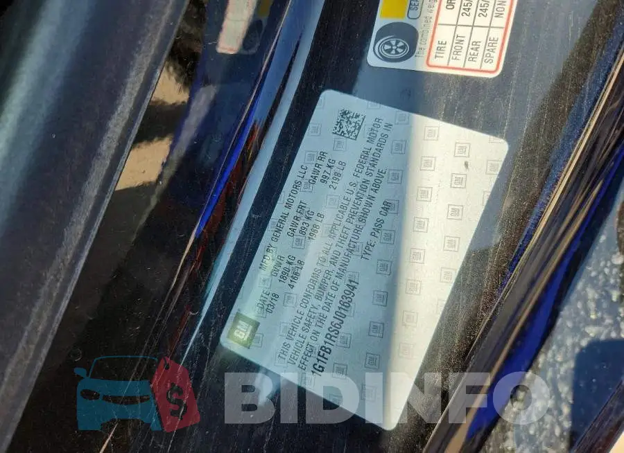 1G1FB1RS6J0163941 Photo# 12