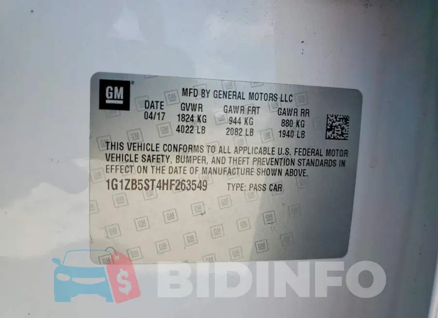 1G1ZB5ST4HF263549 Photo# 12