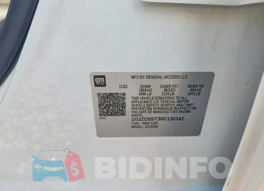 1G1ZD5ST3RF130342 Photo# 12