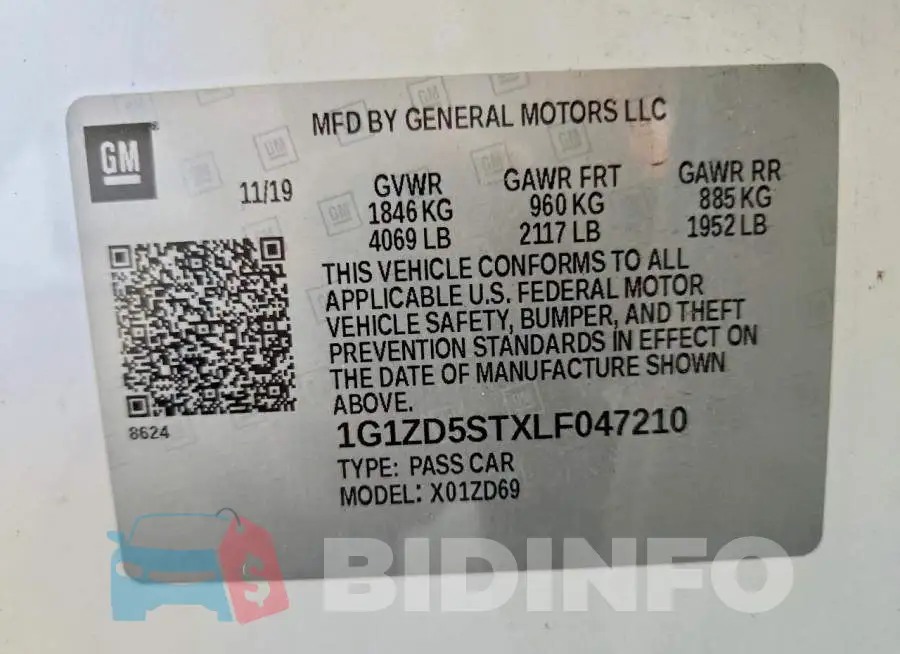1G1ZD5STXLF047210 Photo# 12