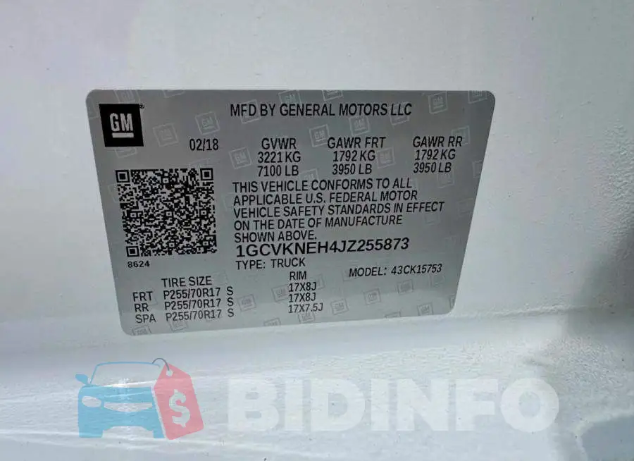 1GCVKNEH4JZ255873 Photo# 11