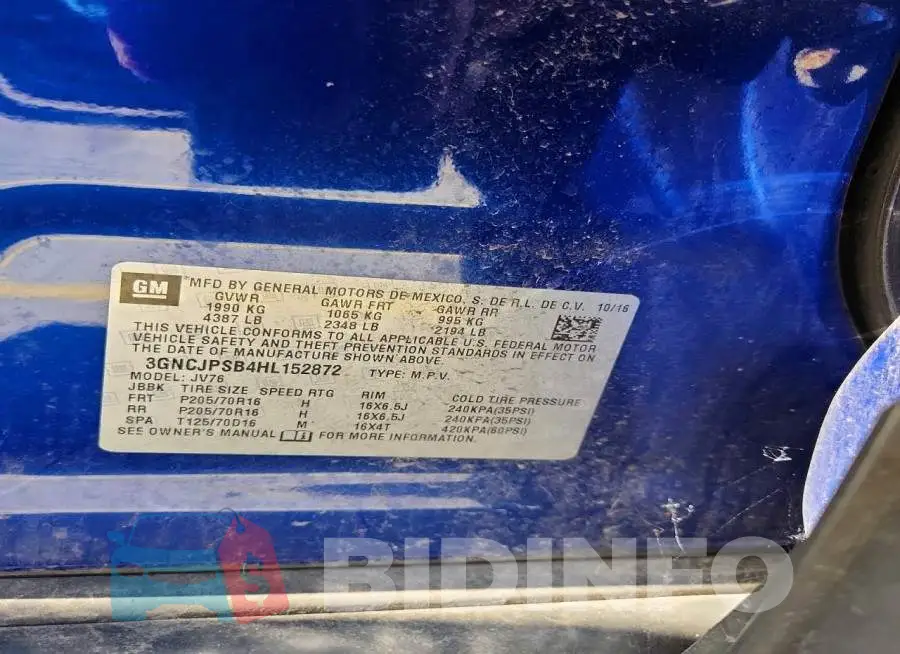 3GNCJPSB4HL152872 Photo# 13