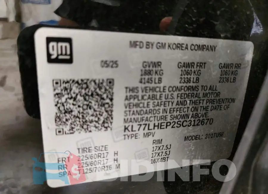 KL77LHEP2SC312670 Photo# 13