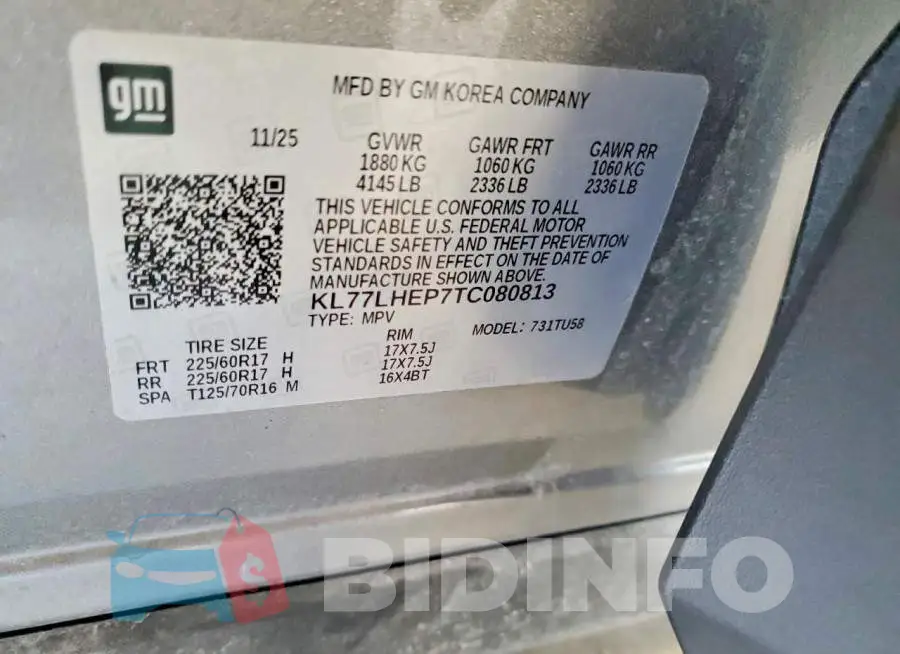 KL77LHEP7TC080813 Photo# 13
