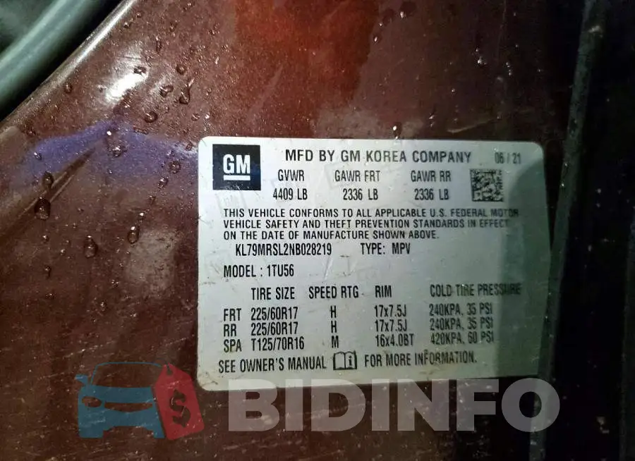 KL79MRSL2NB028219 Photo# 13
