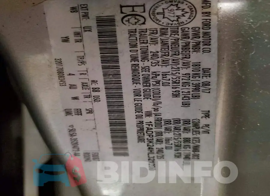1FADP3K24HL321200 Photo# 12