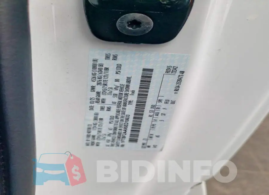 1FTBF2AA9SED10633 Photo# 12