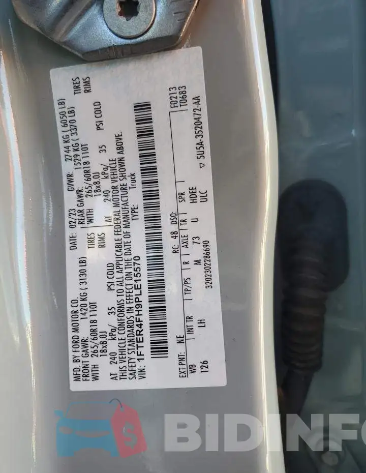 1FTER4FH9PLE15570 Photo# 12