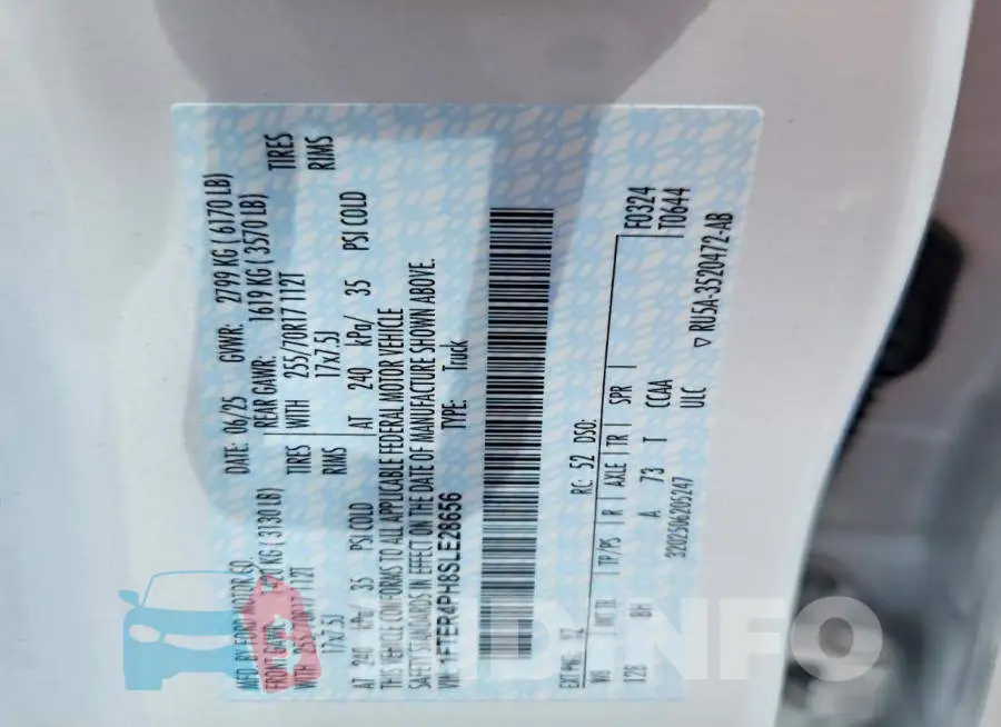 1FTER4PH8SLE28656 Photo# 12