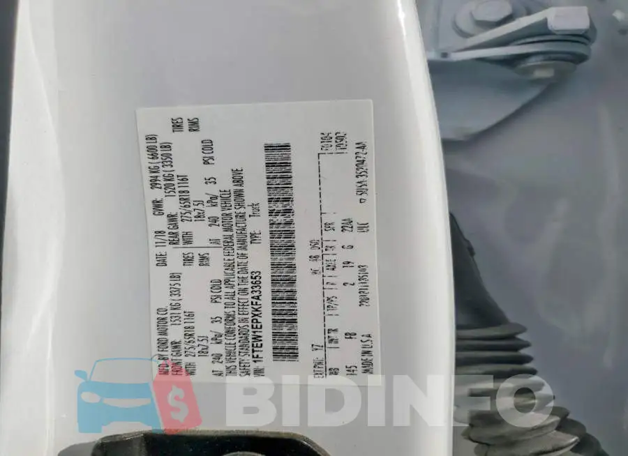 1FTEW1EPXKFA33653 Photo# 12