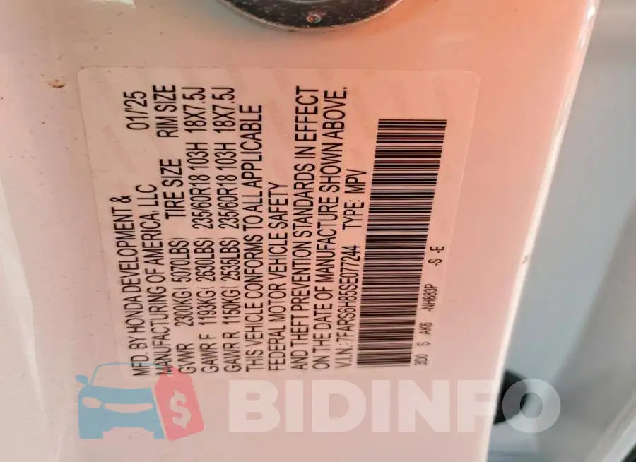 7FARS6H85SE077244 Photo# 13