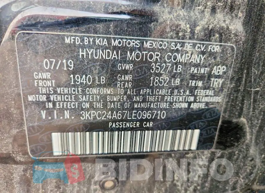 3KPC24A67LE096710 Photo# 12