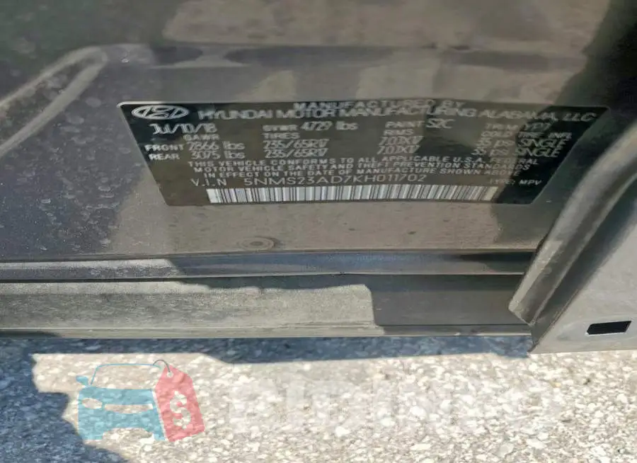 5NMS23AD7KH011702 Photo# 13