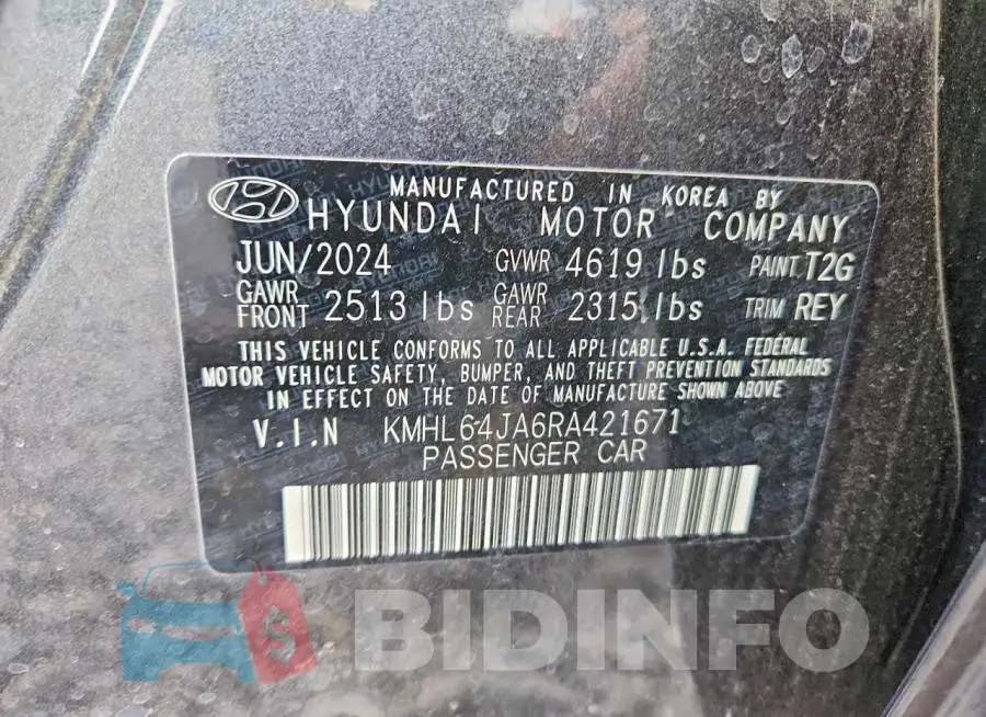 KMHL64JA6RA421671 Photo# 13