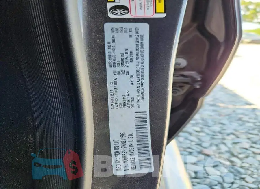 1C6RREFT2NN211696 Photo# 12