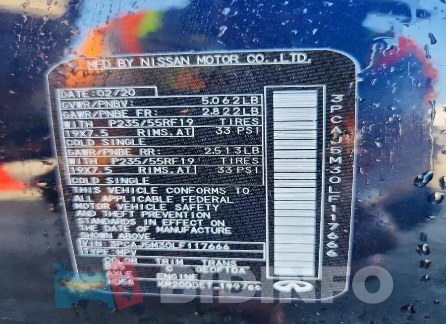 3PCAJ5M30LF117666 Photo# 13