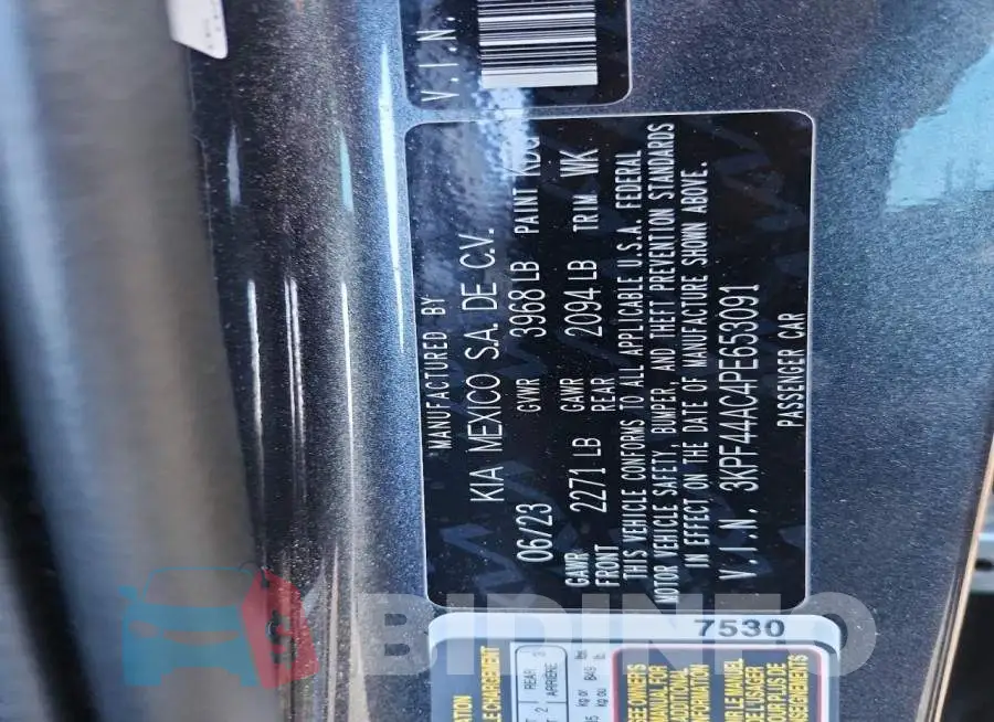 3KPF44AC4PE653091 Photo# 12
