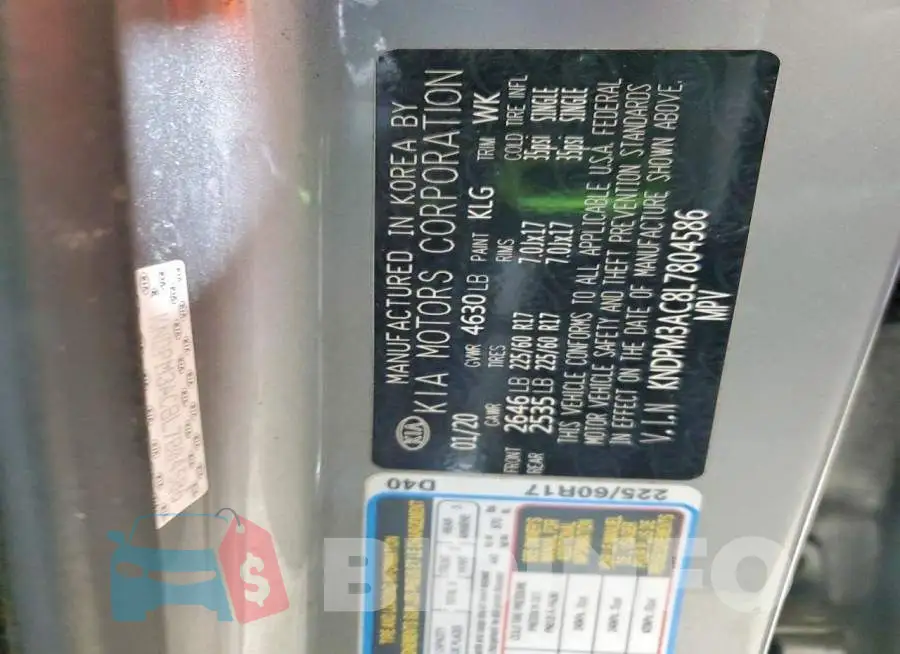 KNDPM3AC8L7804586 Photo# 14