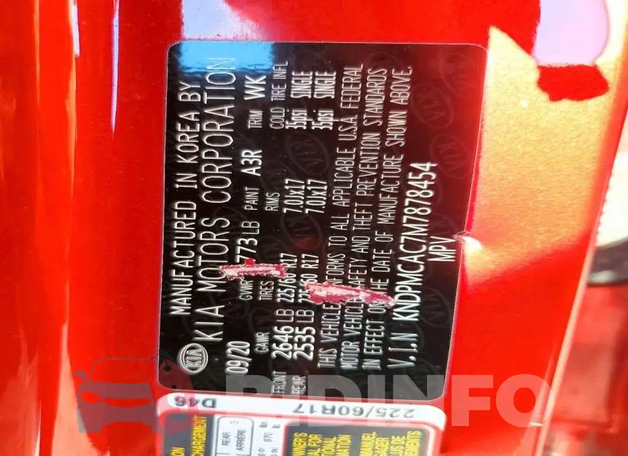 KNDPMCAC7M7878454 Photo# 12