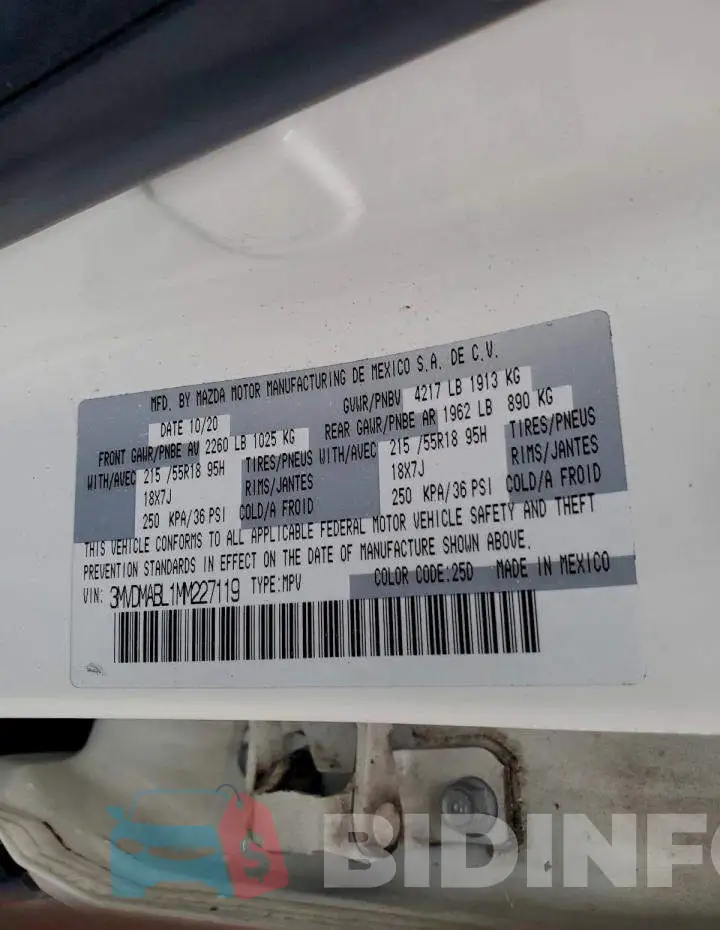3MVDMABL1MM227119 Photo# 12