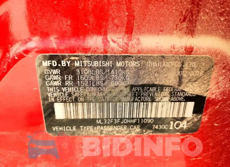 ML32F3FJ0HHF11090 Photo# 12