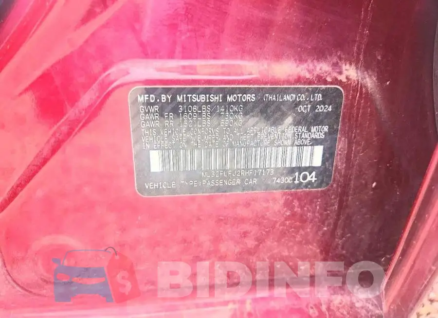 ML32FUFJ2RHF17173 Photo# 12