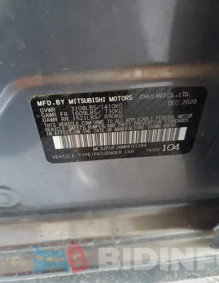 ML32FUFJ6MHF03284 Photo# 12