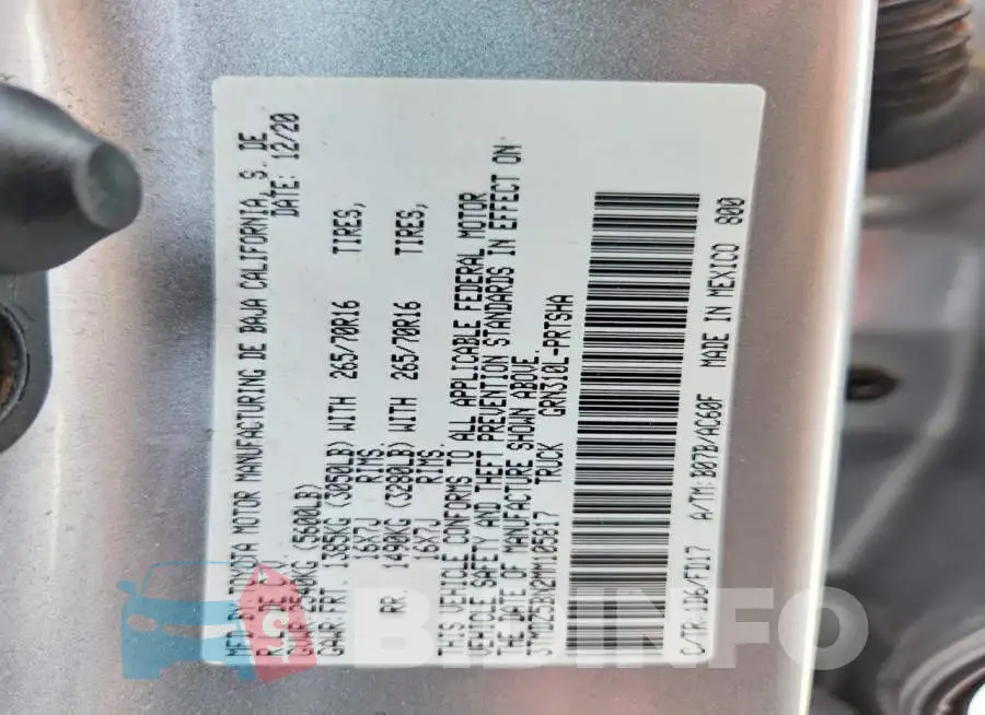 3TMDZ5BN2MM105817 Photo# 12
