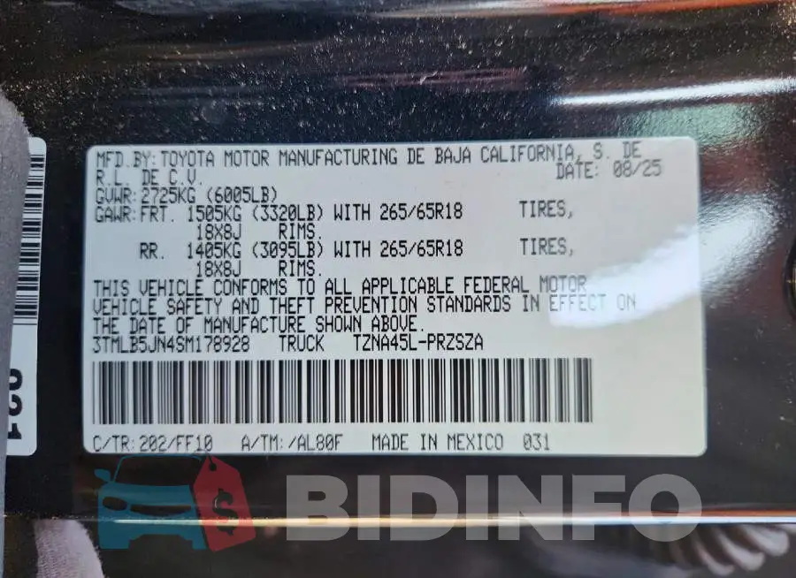 3TMLB5JN4SM178928 Photo# 12