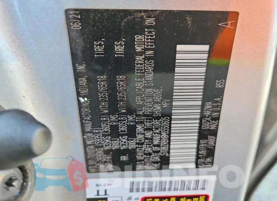 5TDBZRBH8MS550605 Photo# 13