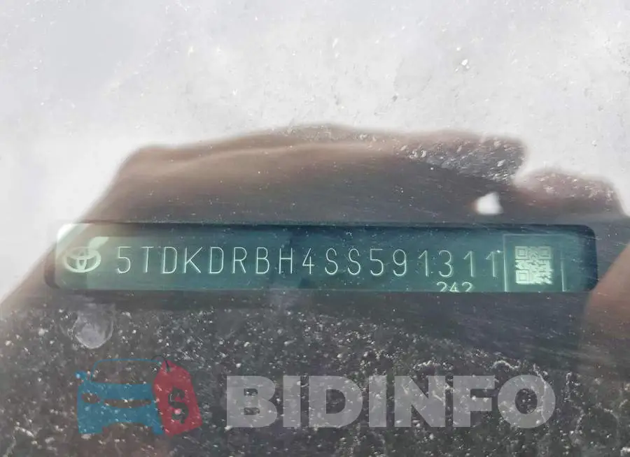 5TDKDRBH4SS591311 Photo# 13