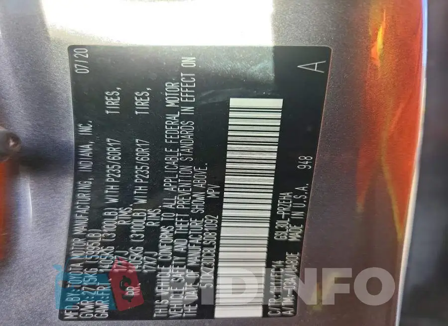 5TDKZ3DC8LS081092 Photo# 14