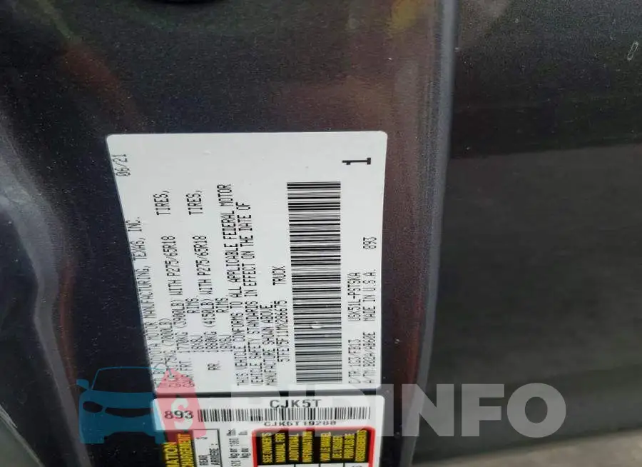 5TFEY5F11MX286675 Photo# 12