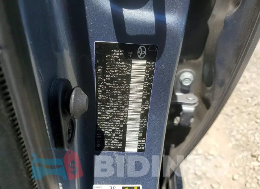 5YFB4MDE5SP234556 Photo# 12