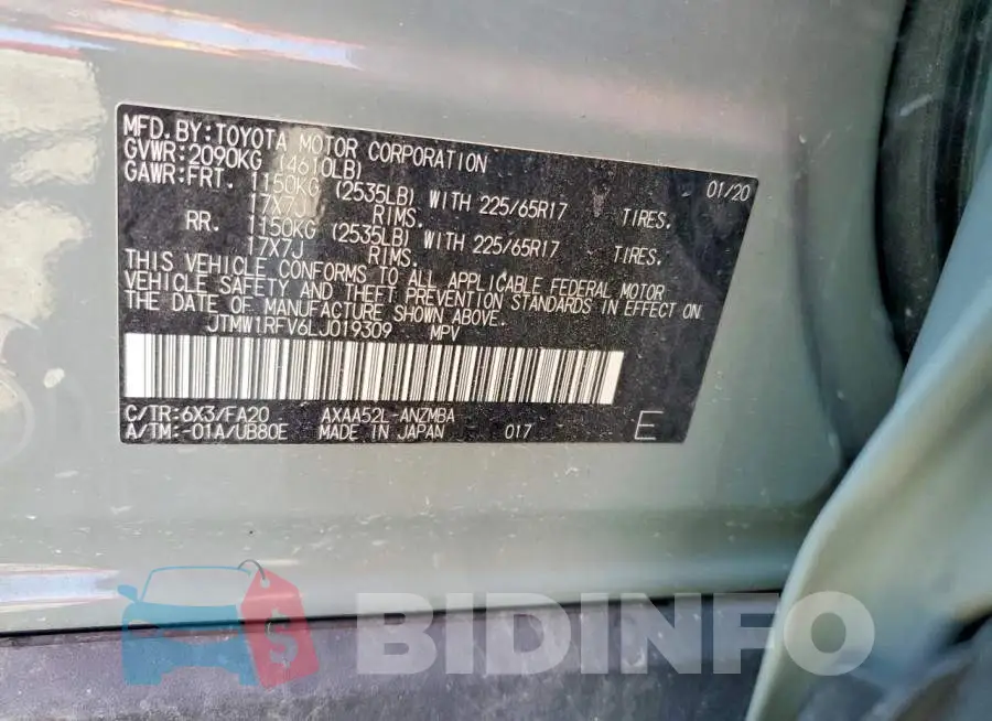 JTMW1RFV6LJ019309 Photo# 13