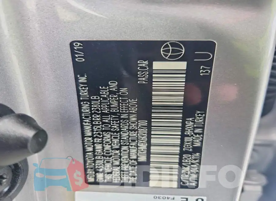 NMTKHMBX6KR087100 Photo# 12