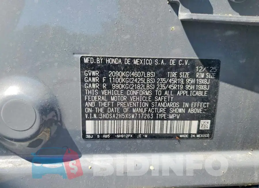 3HDSA2H5XSM717263 Photo# 13