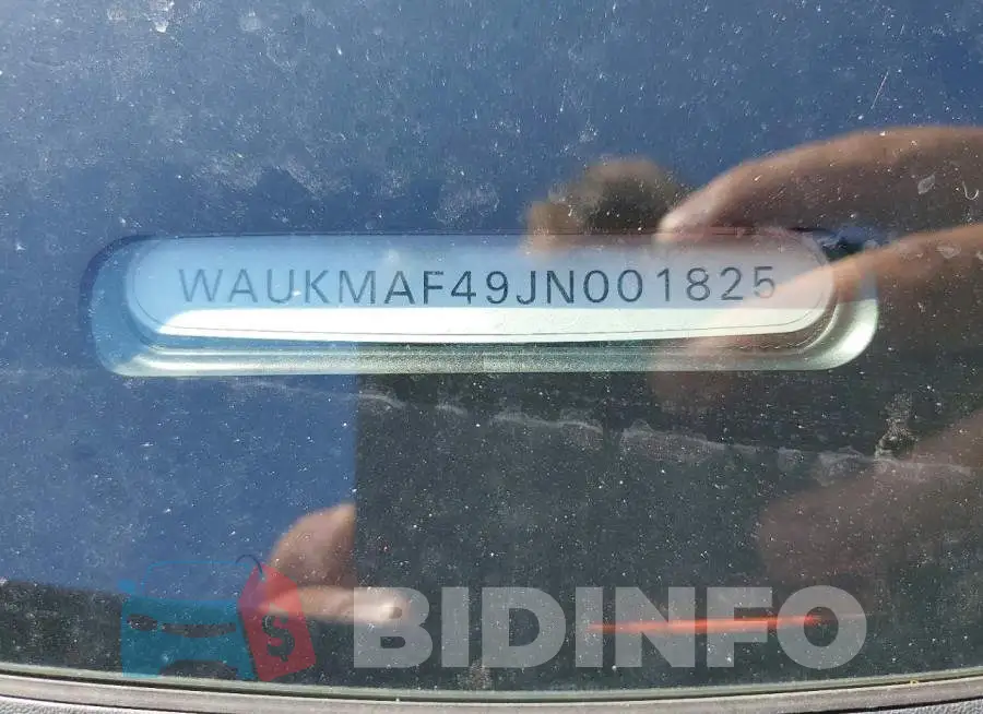 WAUKMAF49JN001825 Photo# 13