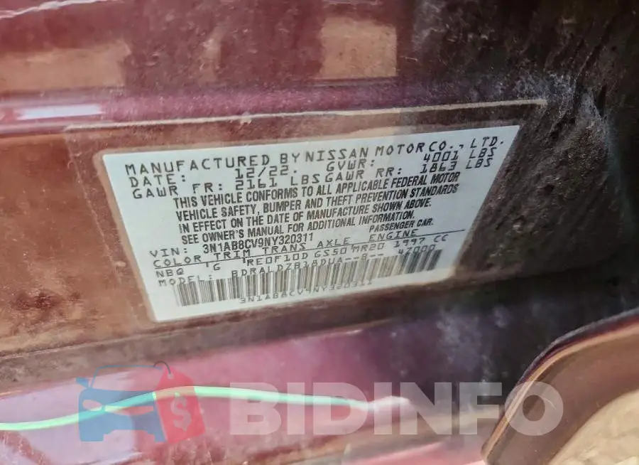 3N1AB8CV9NY320311 Photo# 12