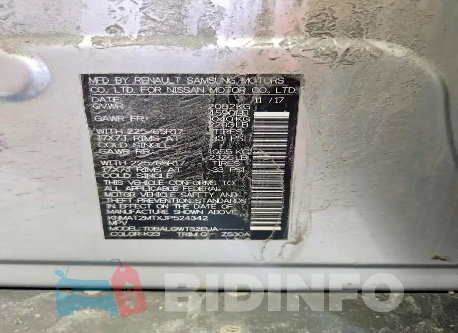 KNMAT2MTXJP524342 Photo# 13