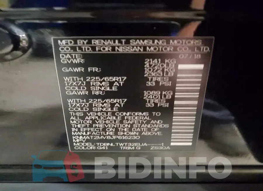 KNMAT2MV8JP616230 Photo# 14