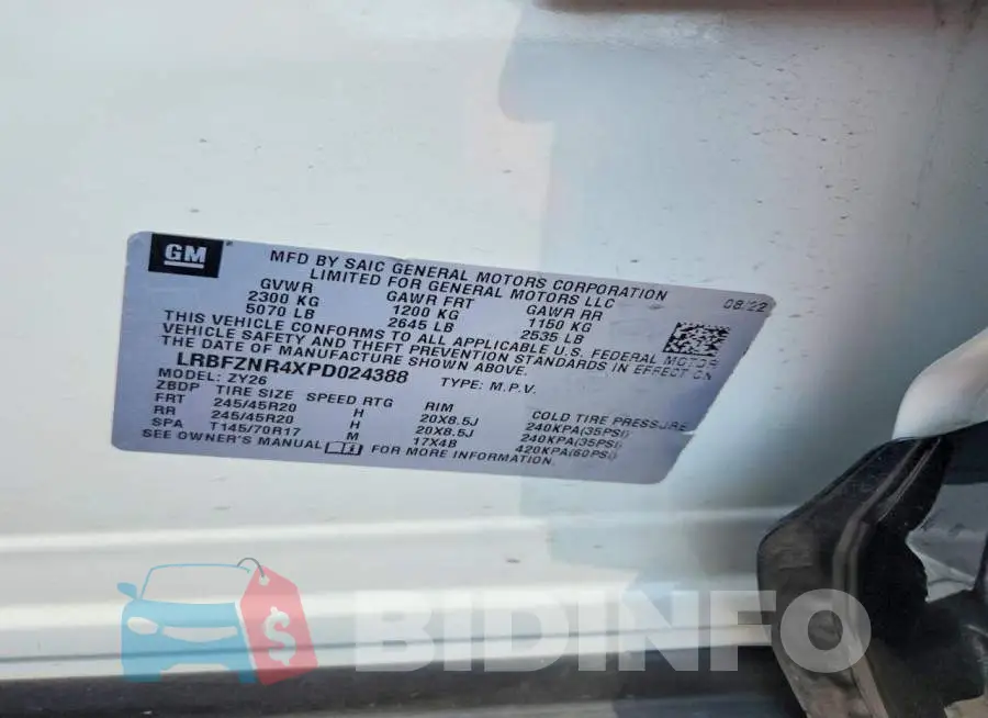 LRBFZNR4XPD024388 Photo# 14
