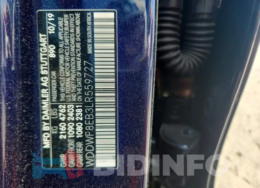 WDDWF8EB3LR559727 Photo# 12