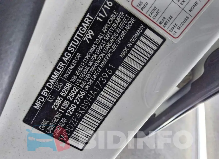 WDDZF4KB9HA173961 Photo# 12