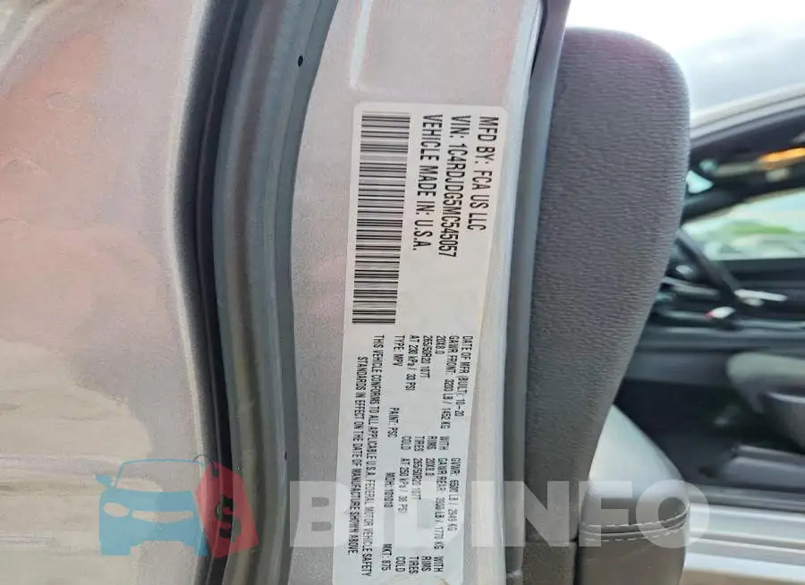 1C4RDJDG5MC545057 Photo# 13