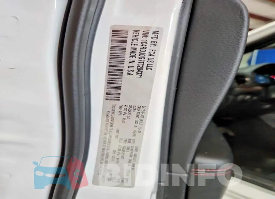 1C4RDJDG7TC204371 Photo# 14